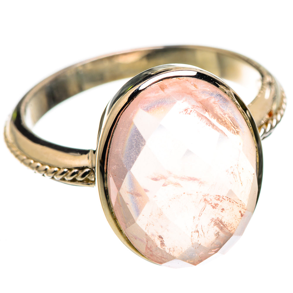 Rose Quartz Ring Size 9 (925 Sterling Silver) RING135667