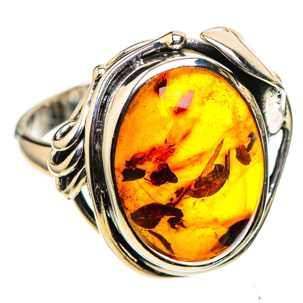 Baltic Amber 925 Sterling Silver Ring Size 8 (925 Sterling Silver) RING137600