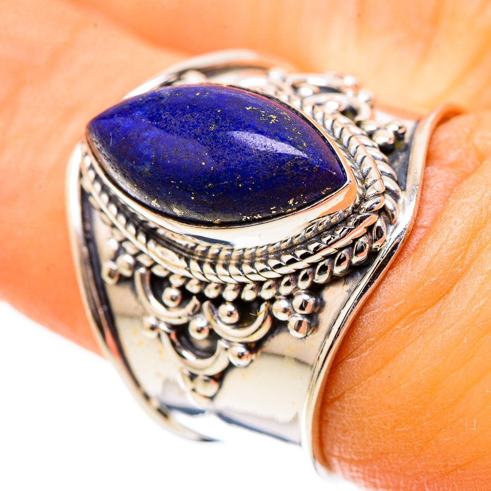 Lapis Lazuli Ring Size 6.5 (925 Sterling Silver) RING135303