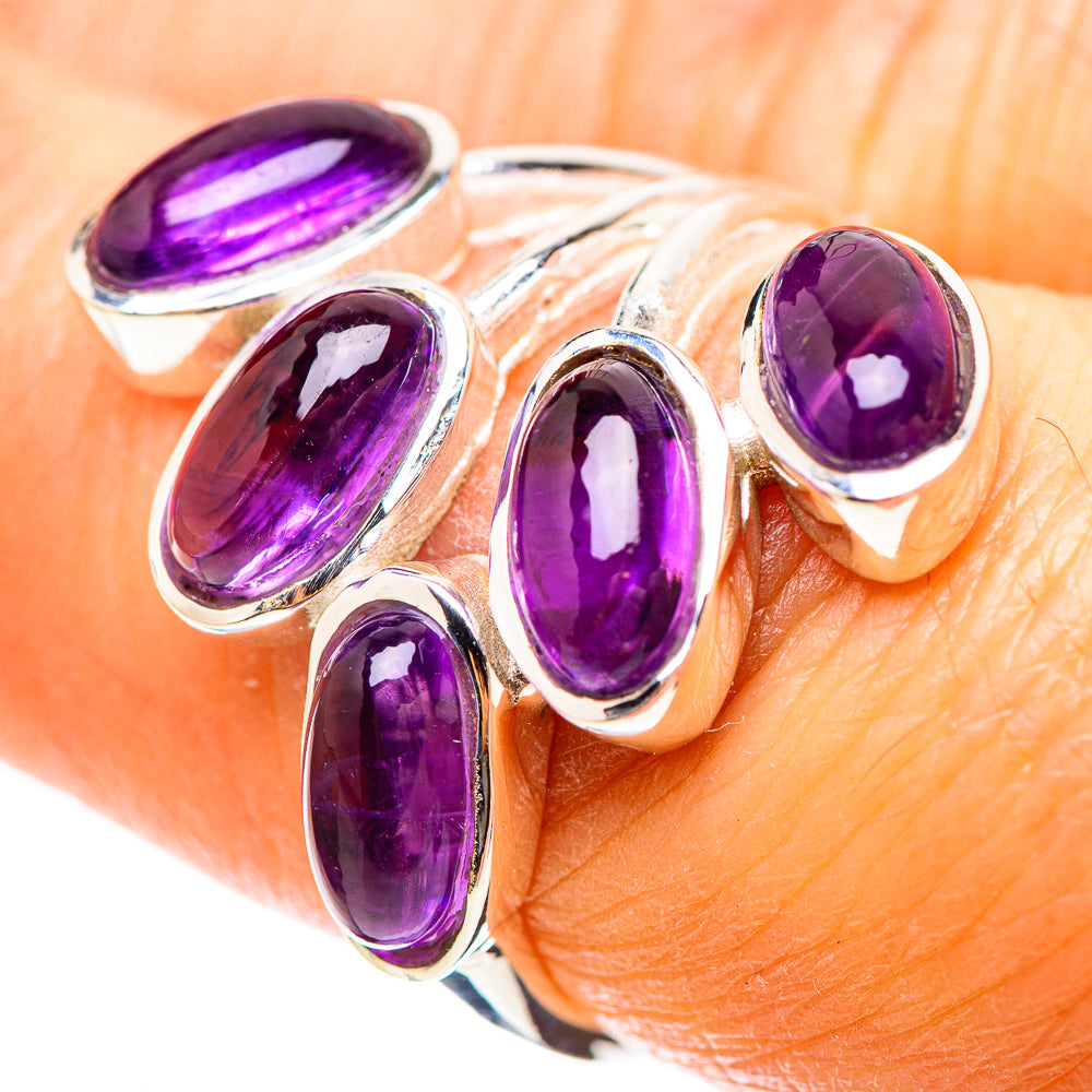 Amethyst Ring Size 7.25 (925 Sterling Silver) RING136304