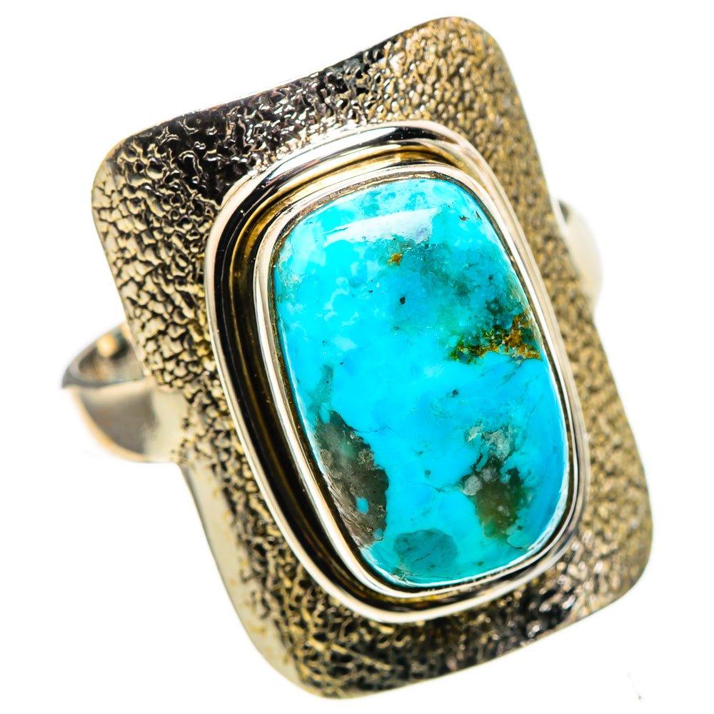 Chrysocolla 925 Sterling Silver Ring Size 10 (925 Sterling Silver) RING137596