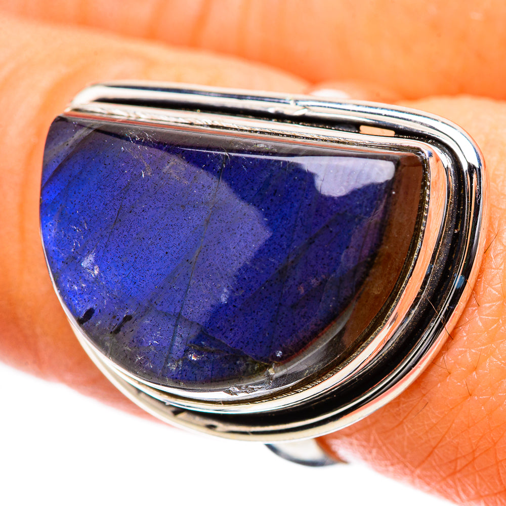 Labradorite Ring Size 7.5 (925 Sterling Silver) RING135425