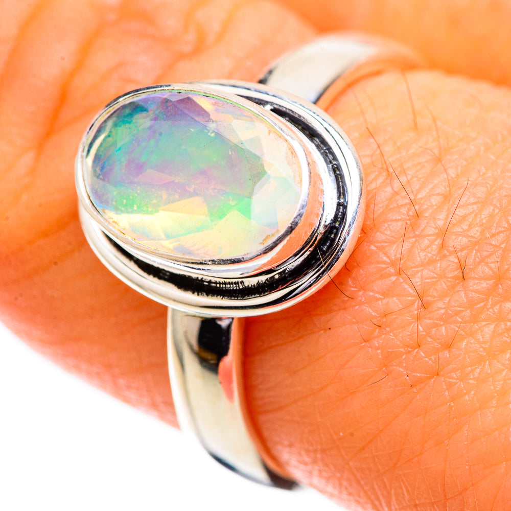 Ethiopian Opal Ring Size 8.25 (925 Sterling Silver) RING135867