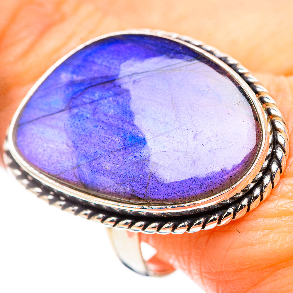 Large Labradorite 925 Sterling Silver Ring Size 10.5 (925 Sterling Silver) RING137589