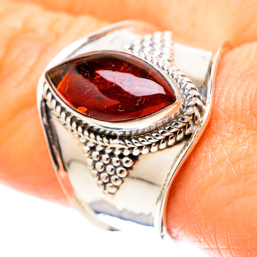 Baltic Amber 925 Sterling Silver Ring Size 9 (925 Sterling Silver) RING137421