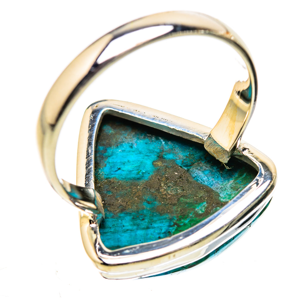Large Malachite In Chrysocolla 925 Sterling Silver Ring Size 11 Ana Co R135347