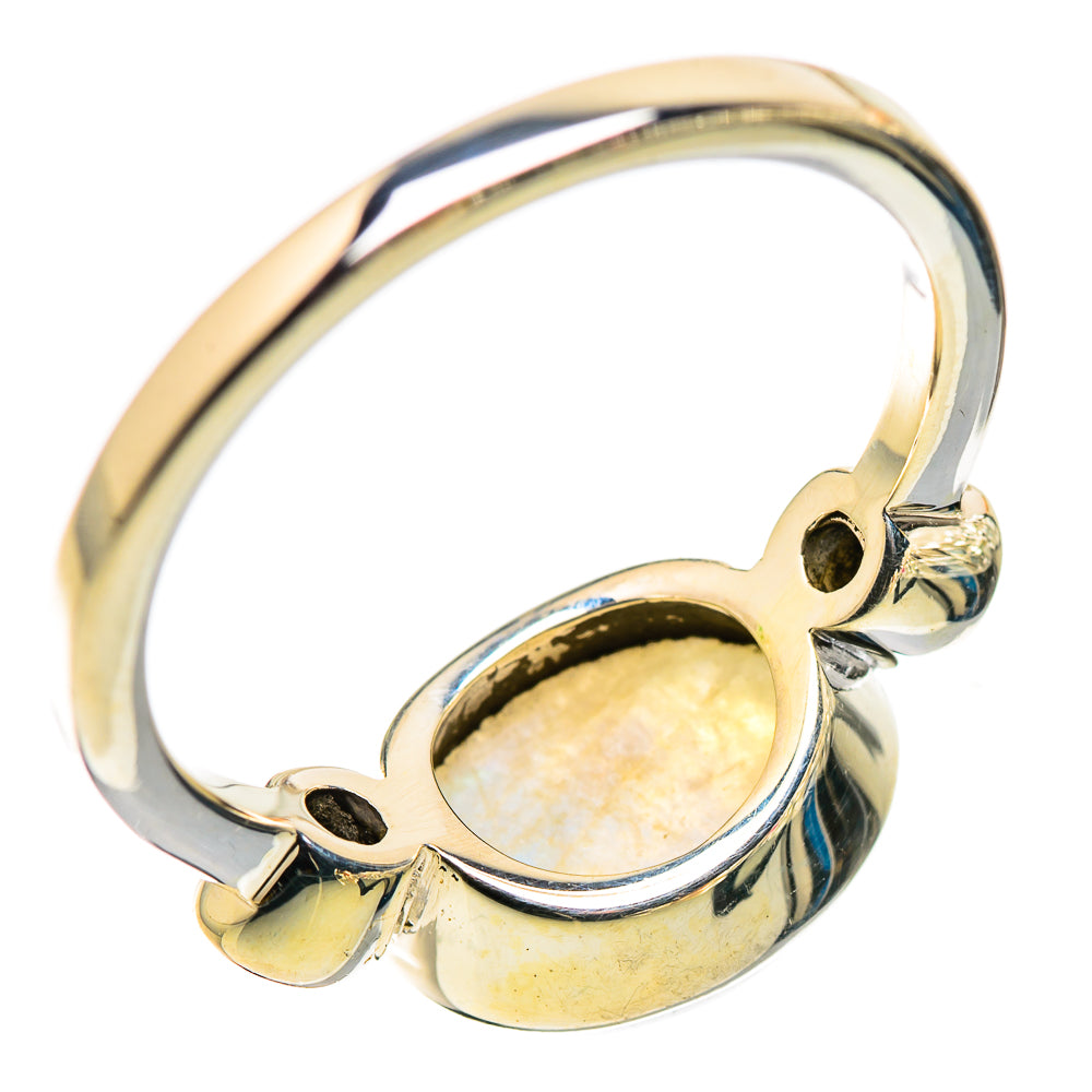 Rainbow Moonstone Ring Size 9 (925 Sterling Silver) RING135675