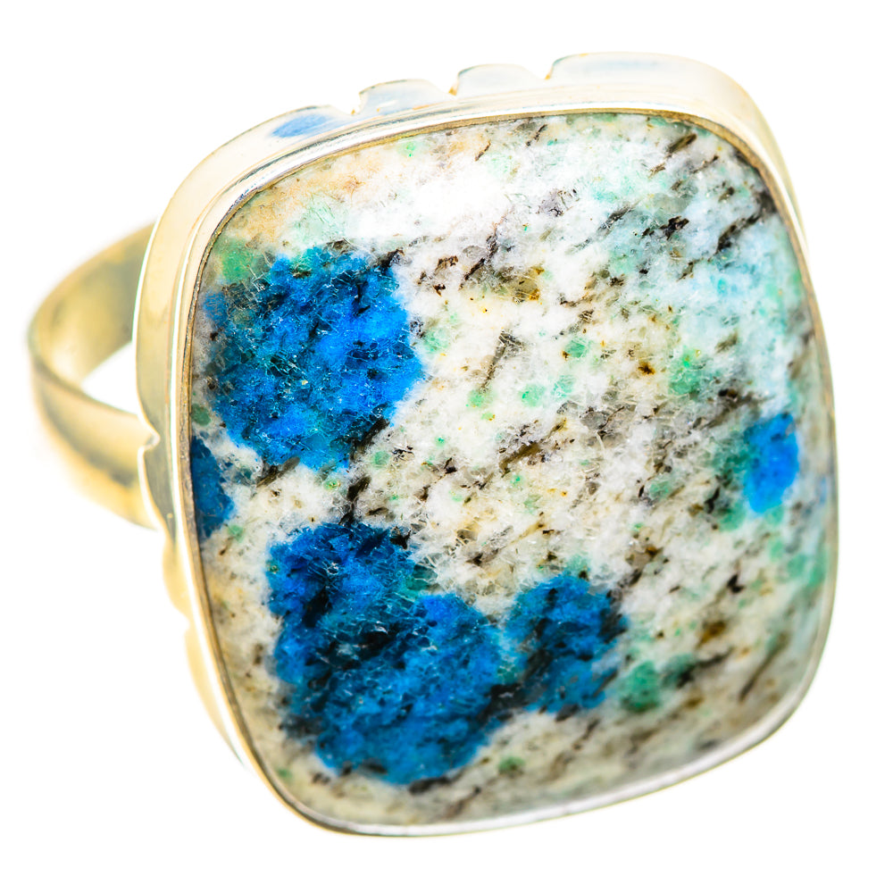 Large K2 Blue Azurite Ring Size 11.5 (925 Sterling Silver) RING136341