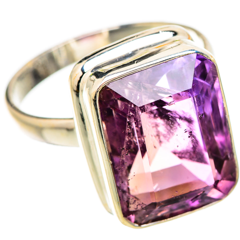Faceted Amethyst Ring Size 9.5 (925 Sterling Silver) RING135222