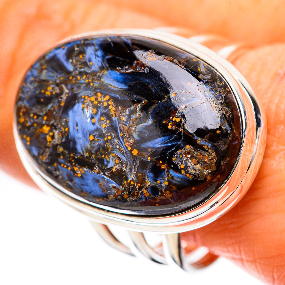 Large Pietersite Ring Size 10.75 (925 Sterling Silver) RING135569