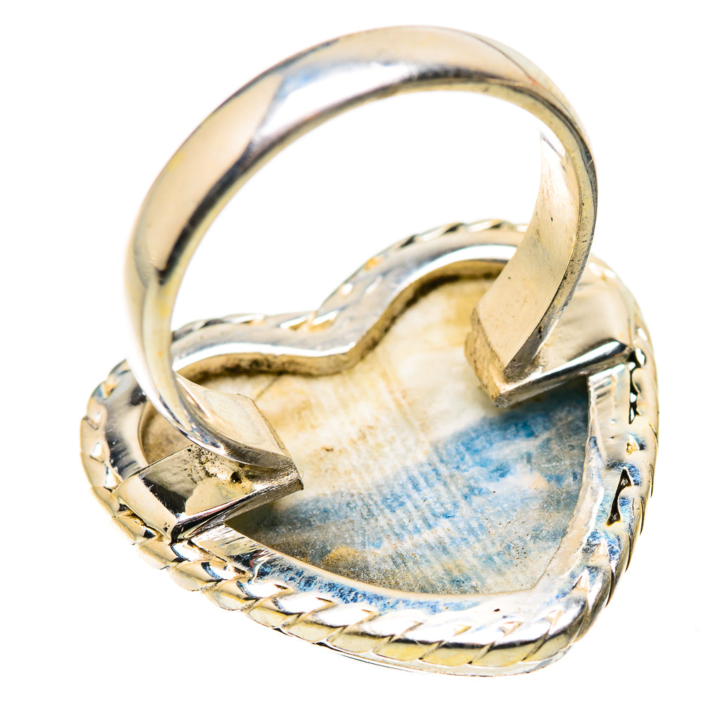Blue Scheelite Ring Size 6.25 (925 Sterling Silver) RING134846