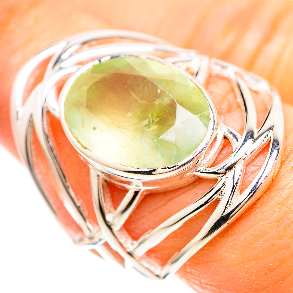 Prehnite Ring Size 7 (925 Sterling Silver) RING136366