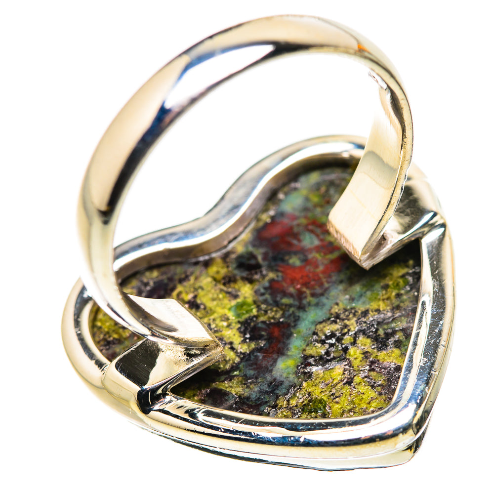 Large Dragon's Blood Jasper Ring Size 9 (925 Sterling Silver) RING134732