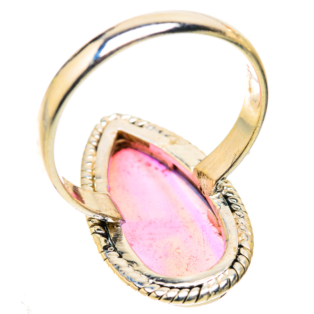 Anasilvercos Aura Opal Ring Size 10.75 (925 Sterling Silver)