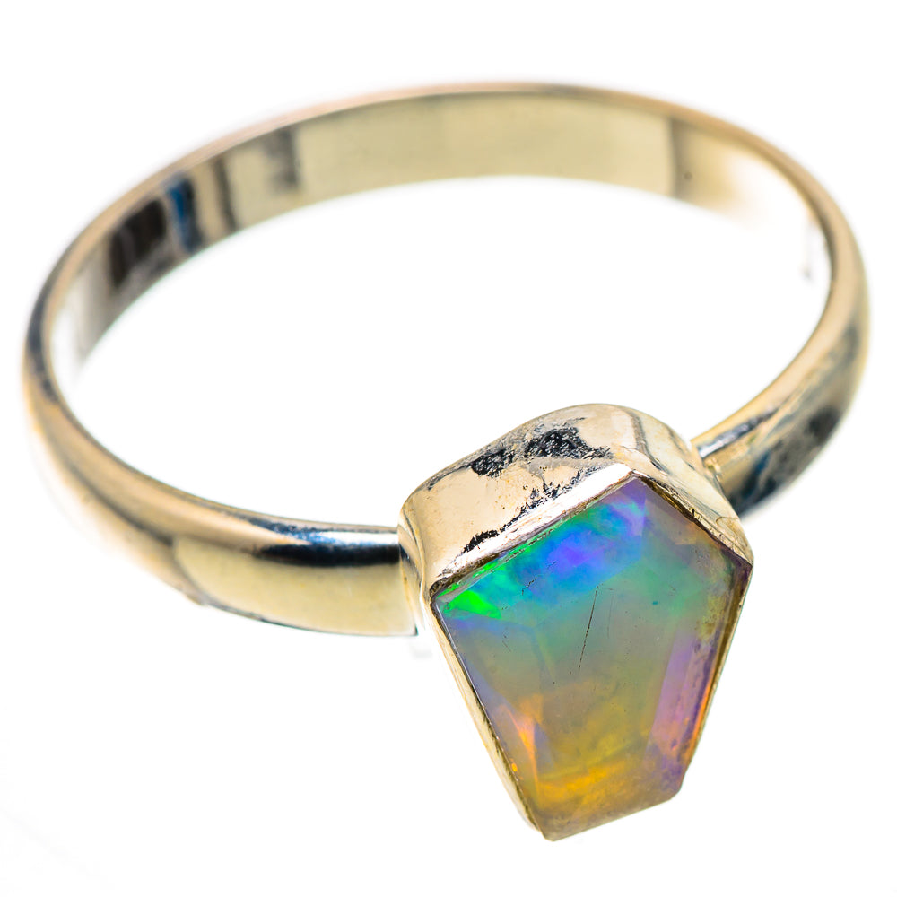 Ethiopian Opal Ring Size 12 (925 Sterling Silver) RING136060