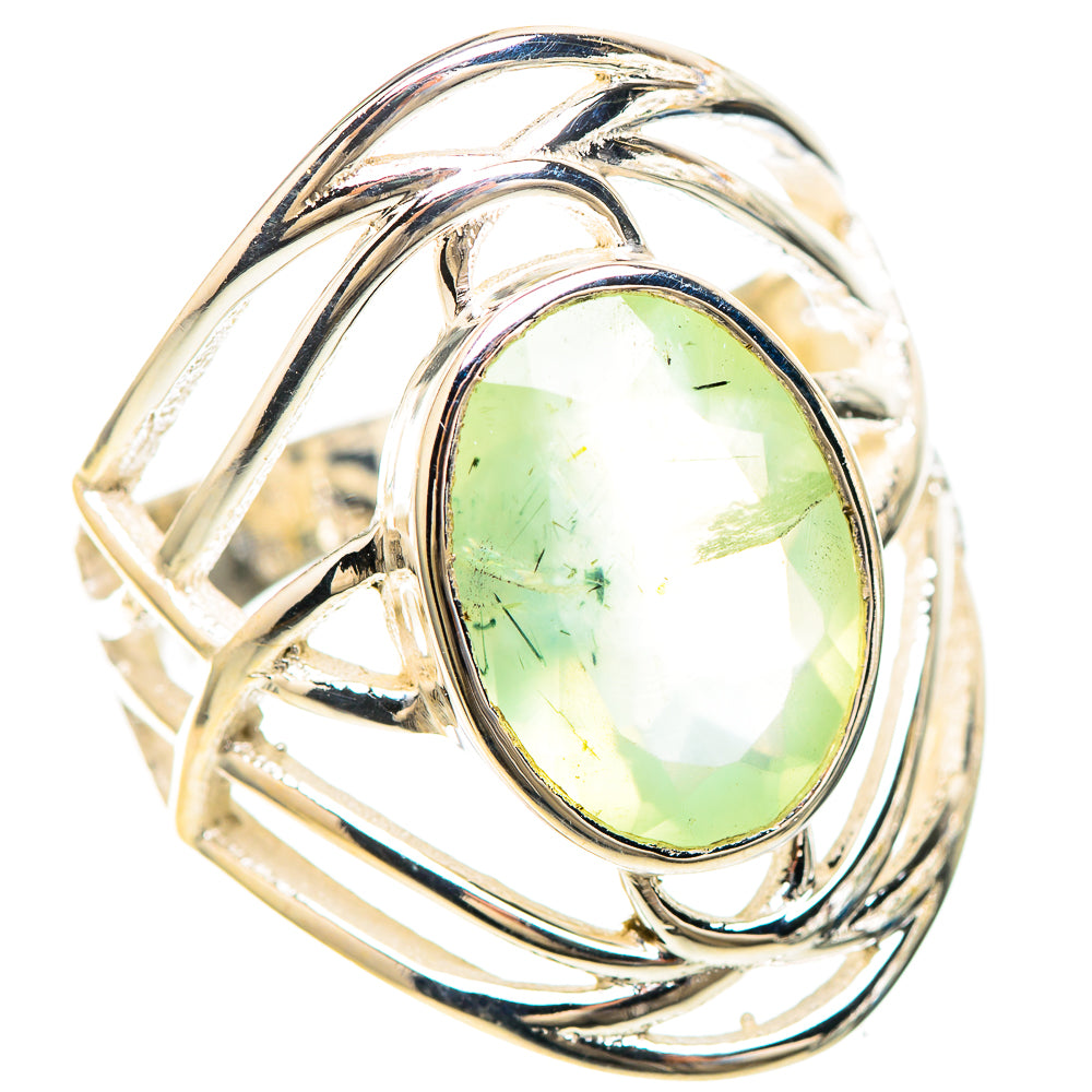 Prehnite Ring Size 8 (925 Sterling Silver) RING137064