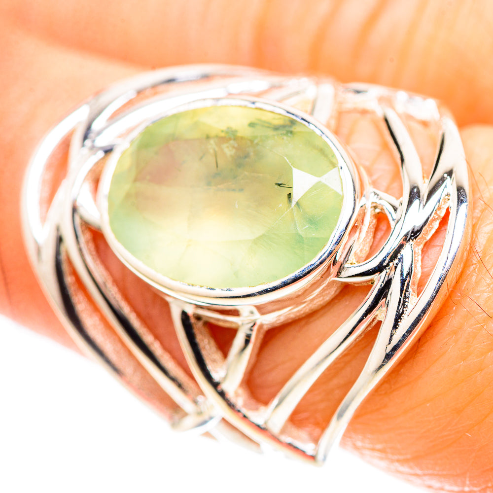 Prehnite Ring Size 7 (925 Sterling Silver) RING136891