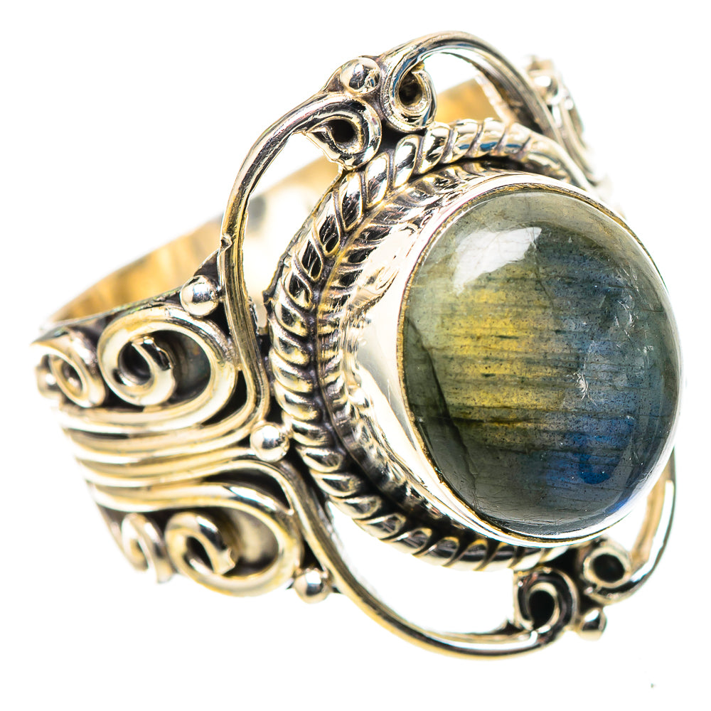 Labradorite 925 Sterling Silver Ring Size 7.5 (925 Sterling Silver) RING137370