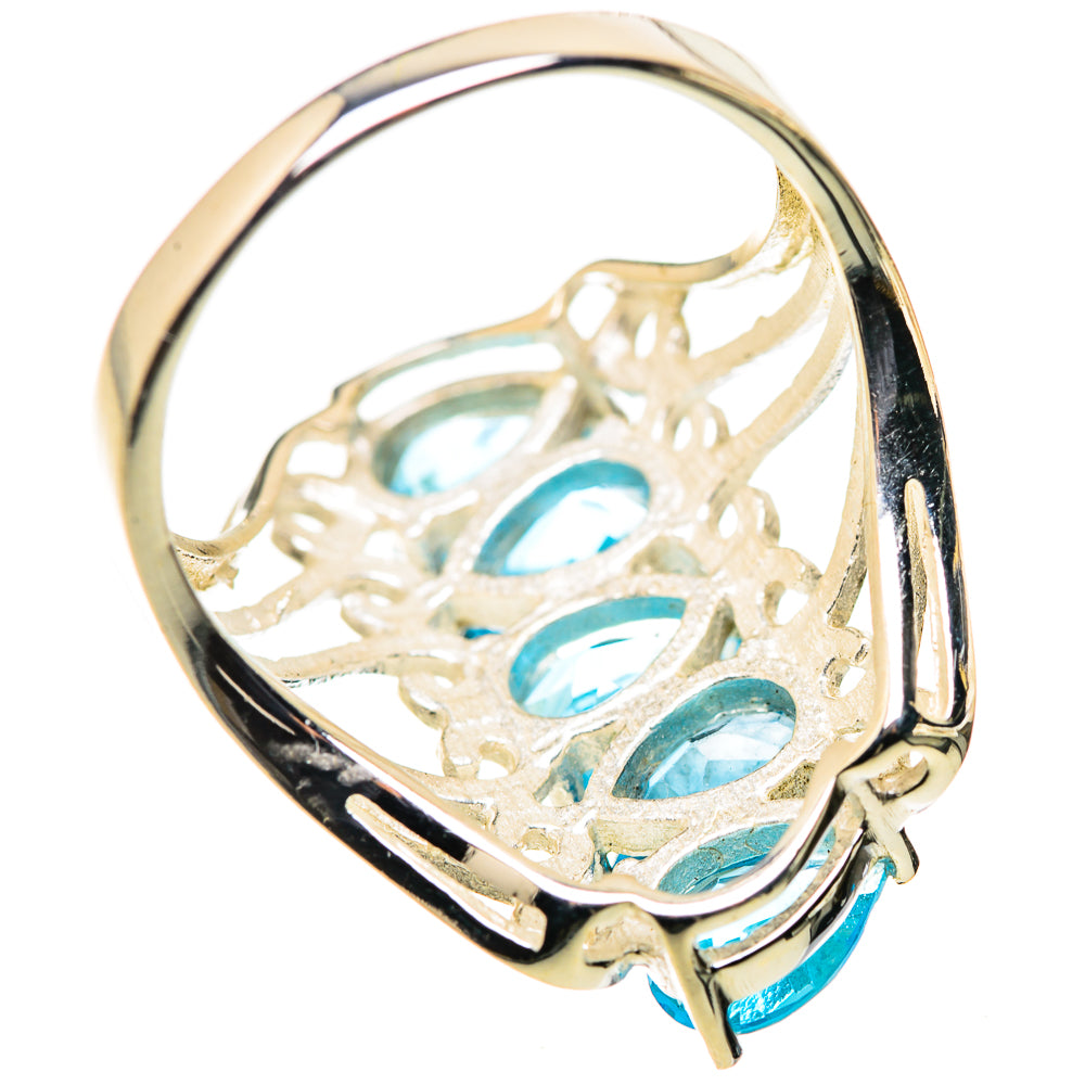 Blue Topaz Ring Size 9 (925 Sterling Silver) RING134575