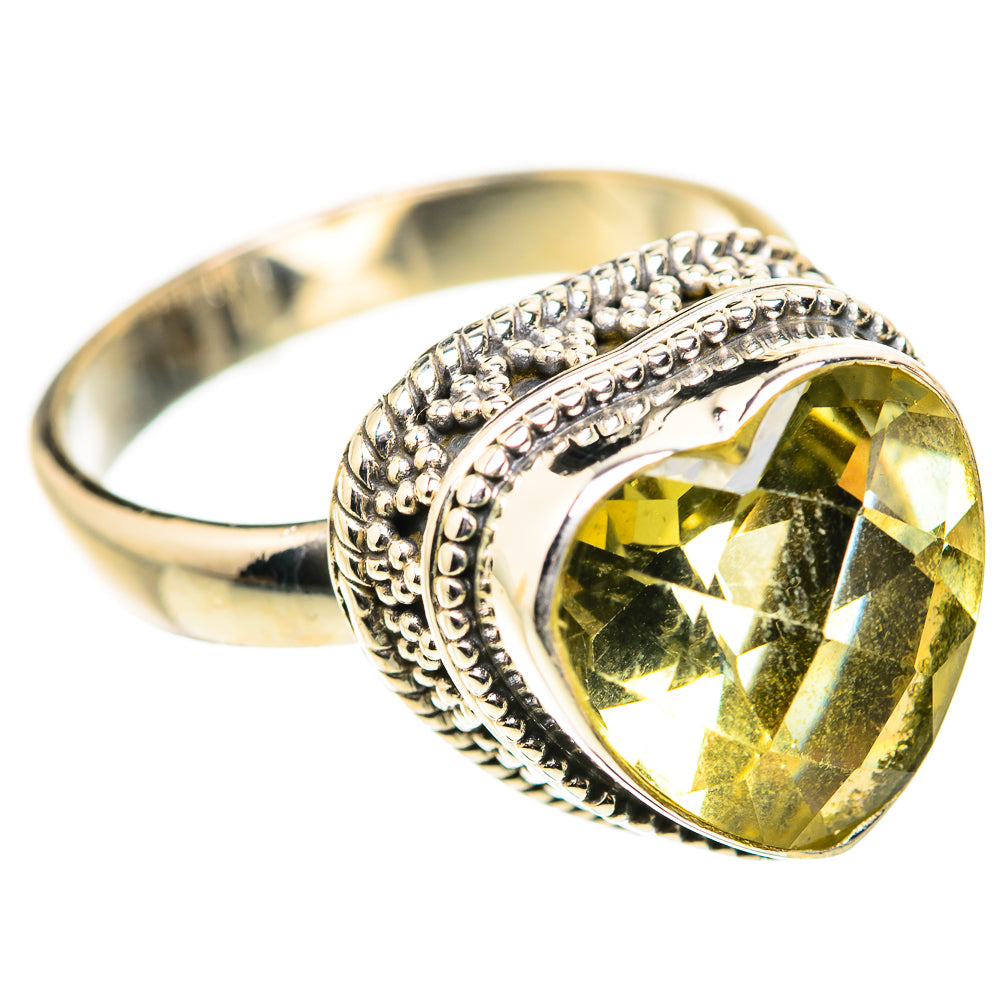 Citrine Ring Size 8.25 (925 Sterling Silver) RING134827