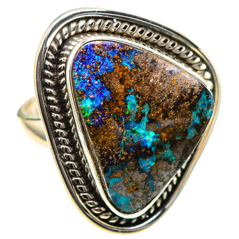Boulder Opal Ring Size 7 (925 Sterling Silver) RING136639