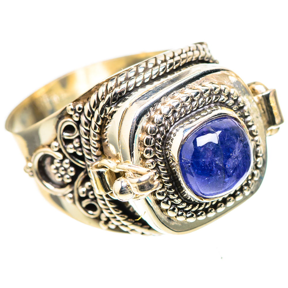 Poison Natural Tanzanite 925 Sterling Silver Ring Size 9 (925 Sterling Silver) RING137428