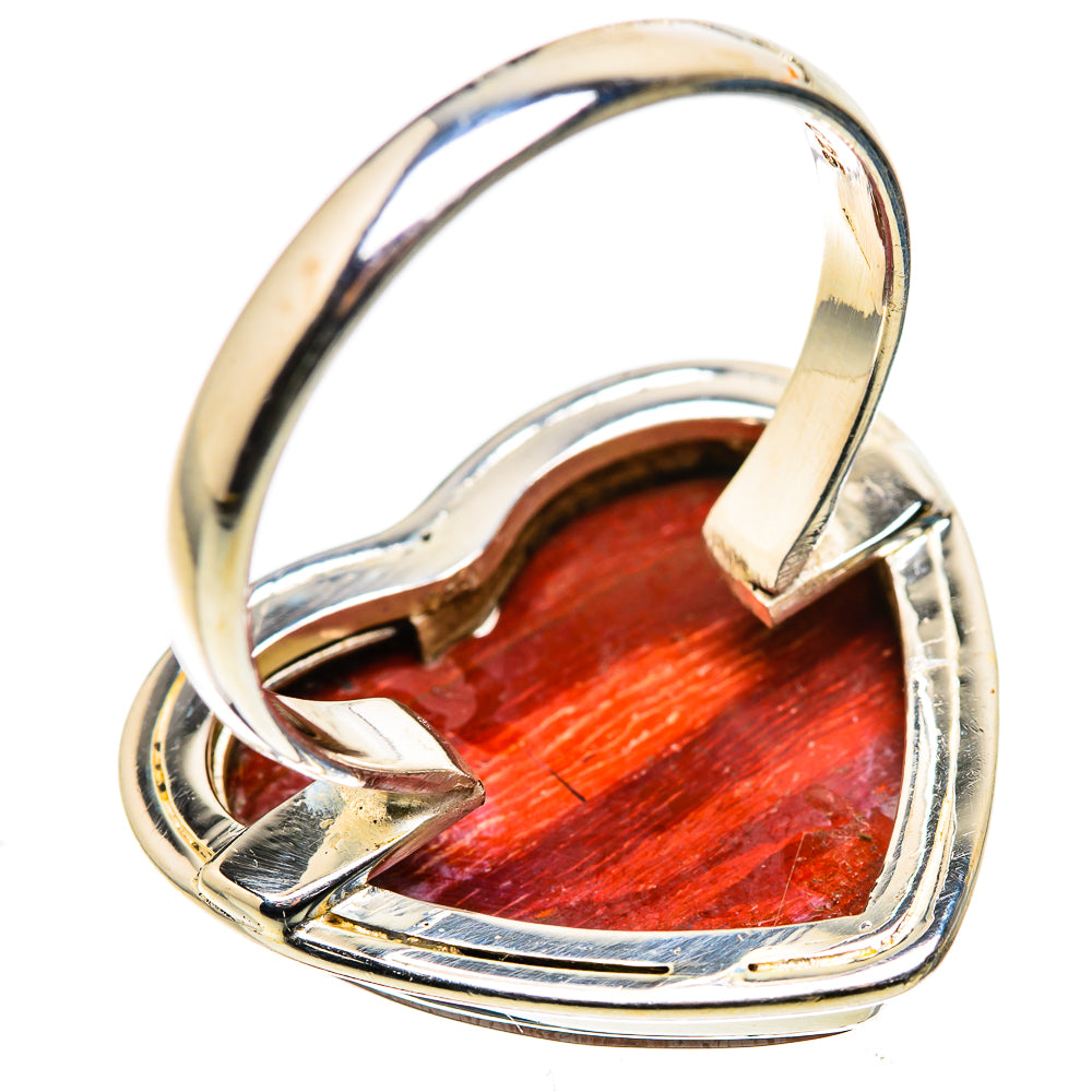 Large Red Jasper Ring Size 12 (925 Sterling Silver) RING136144
