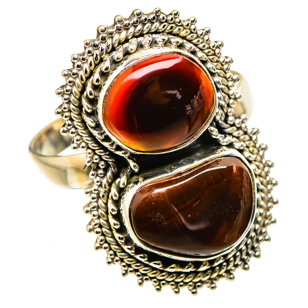 Mexican Fire Agate Ring Size 11.5 (925 Sterling Silver) RING134962