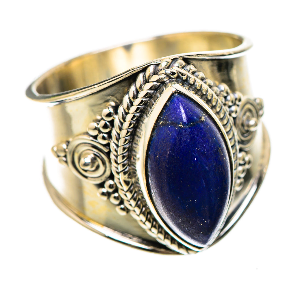 Lapis Lazuli Ring Size 7.25 (925 Sterling Silver) RING135453