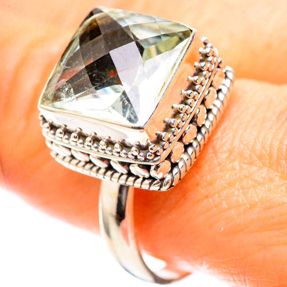 White Quartz Ring Size 10 (925 Sterling Silver) RING136690