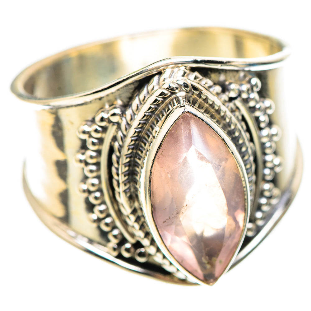 Rose Quartz Ring Size 9.25 (925 Sterling Silver) RING136255