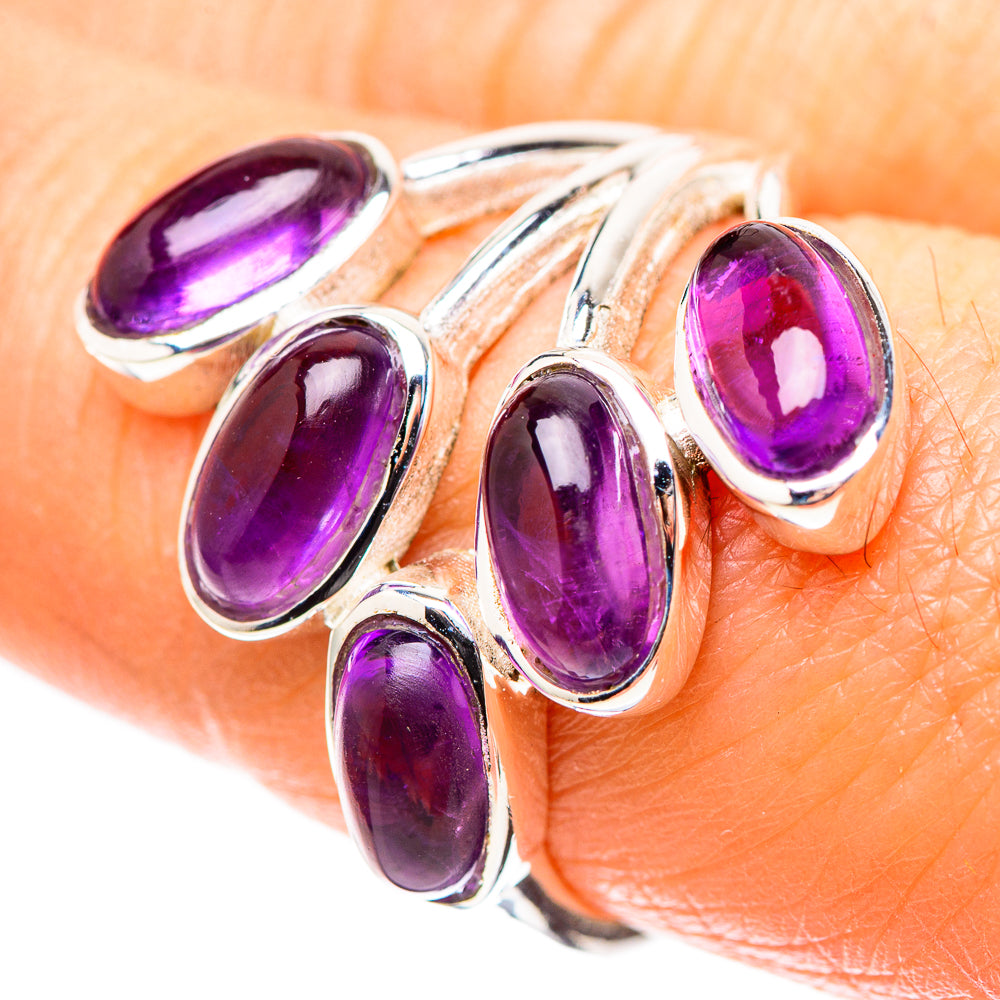 Amethyst 925 Sterling Silver Ring Size 8.25 (925 Sterling Silver) RING137462