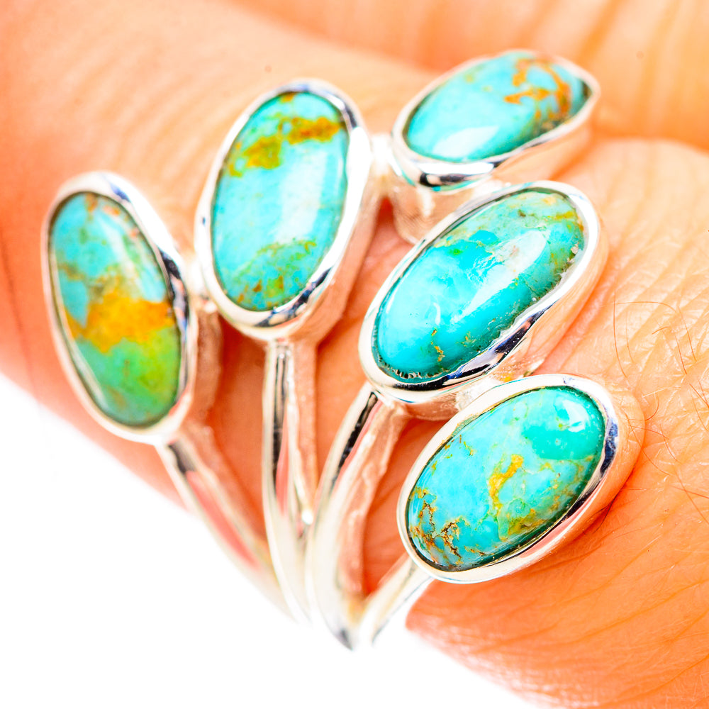 Chrysocolla Ring Size 7.5 (925 Sterling Silver) RING136464