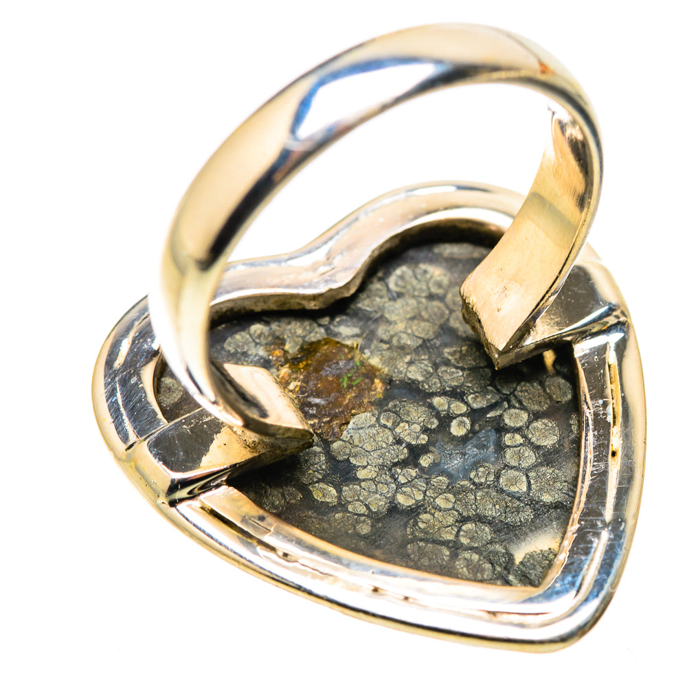 Pyrite In Black Onyx Ring Size 7 (925 Sterling Silver) RING134967