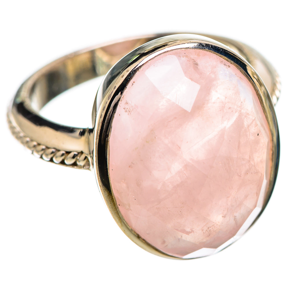 Rose Quartz Ring Size 5.5 (925 Sterling Silver) RING135801