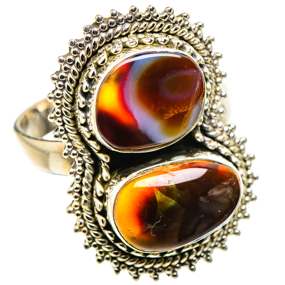 Mexican Fire Agate Ring Size 8.75 (925 Sterling Silver) RING135602