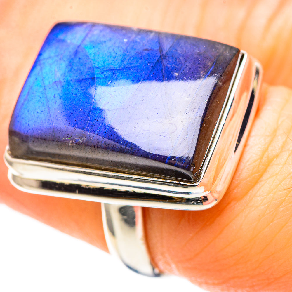 Labradorite 925 Sterling Silver Ring Size 6.25 (925 Sterling Silver) RING137410