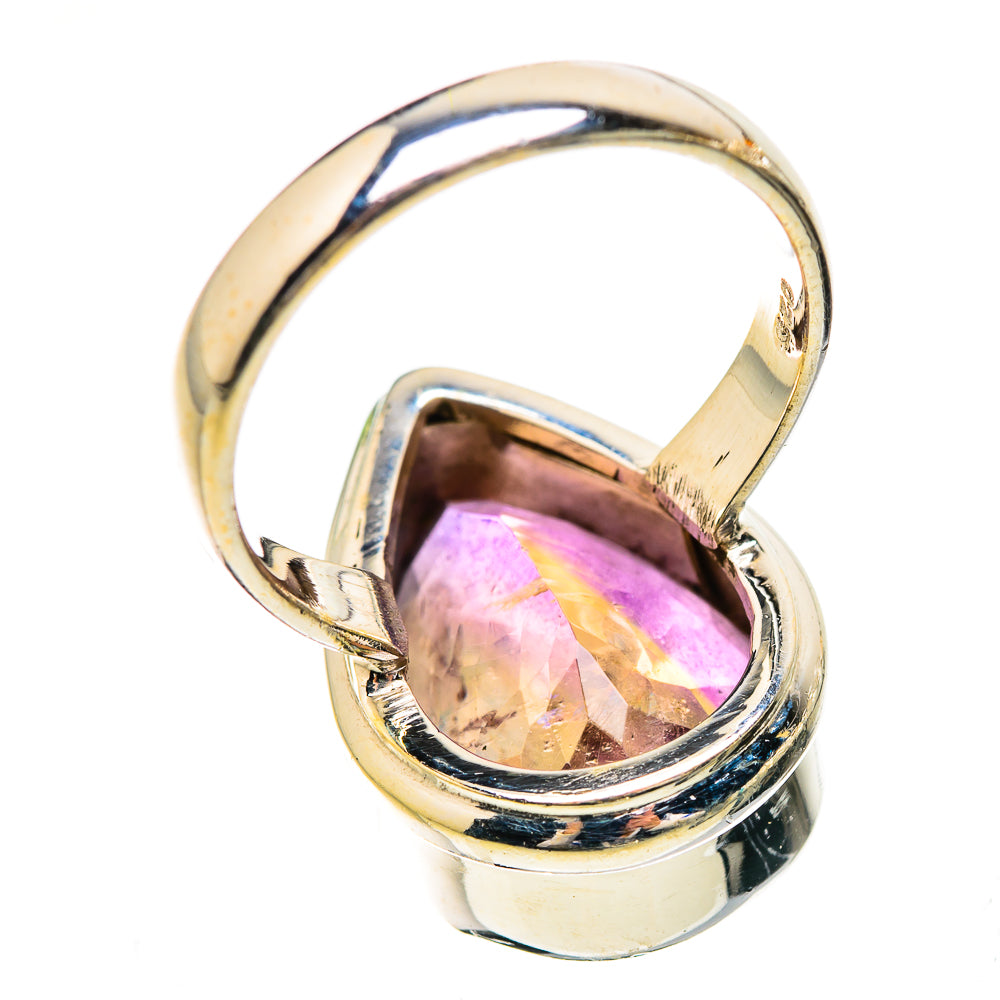 Faceted Ametrine Ring Size 7.25 (925 Sterling Silver) RING135247