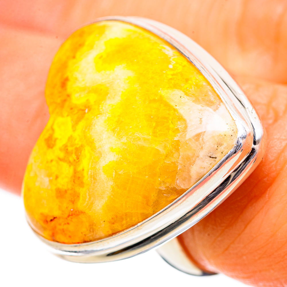 Large Brecciated Mookaite 925 Sterling Silver Ring Size 7 Ana Co R135344