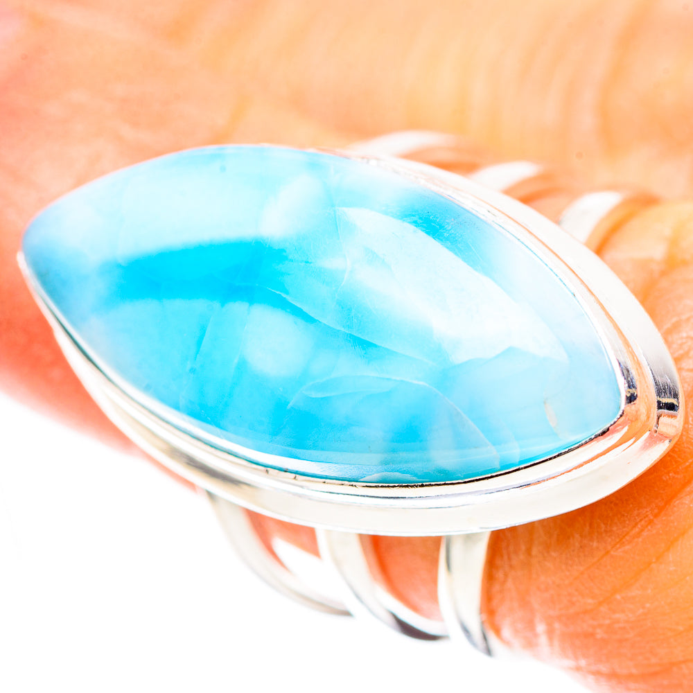 Larimar Ring Size 6 (925 Sterling Silver) RING136594