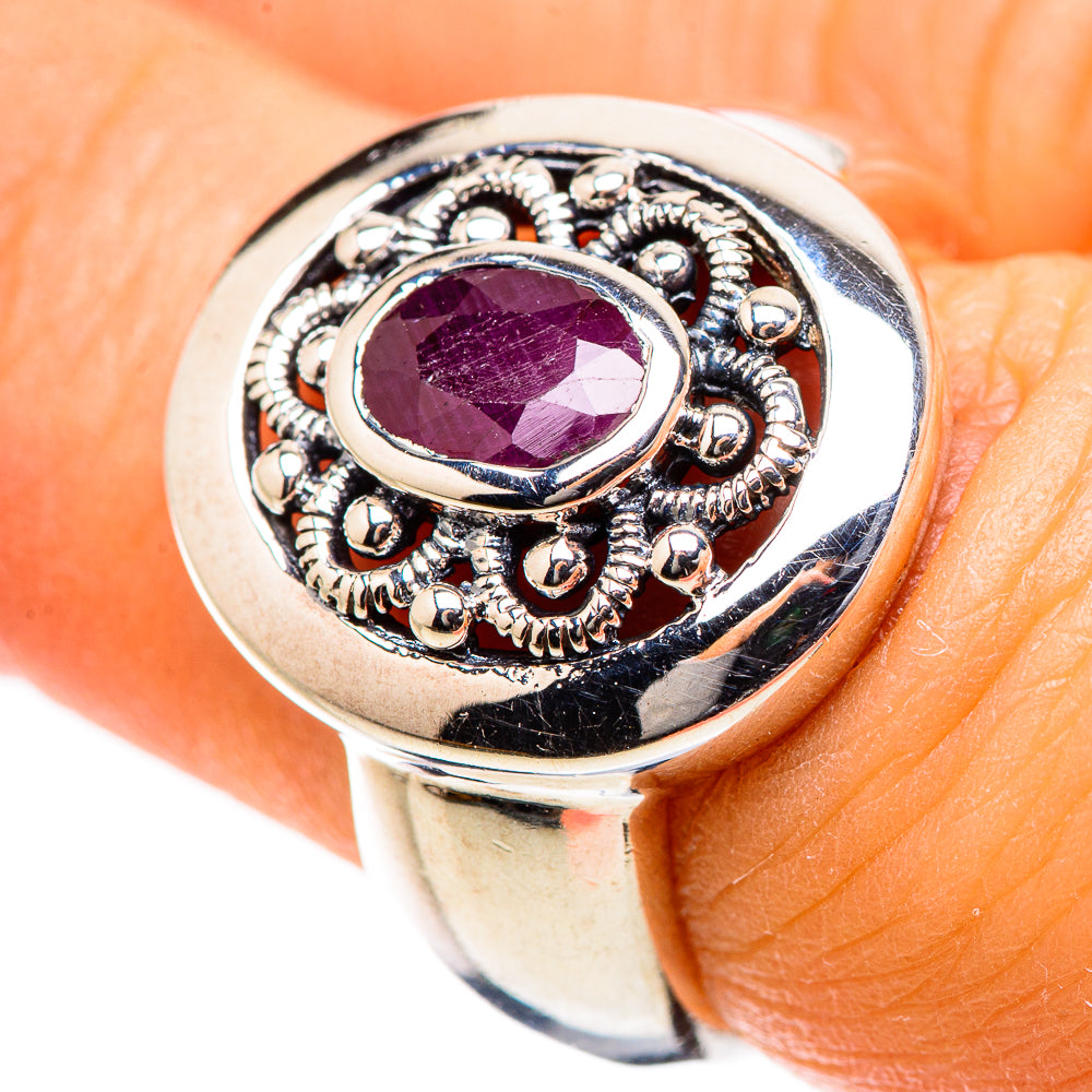Ruby Ring Size 6.25 (925 Sterling Silver) RING135403