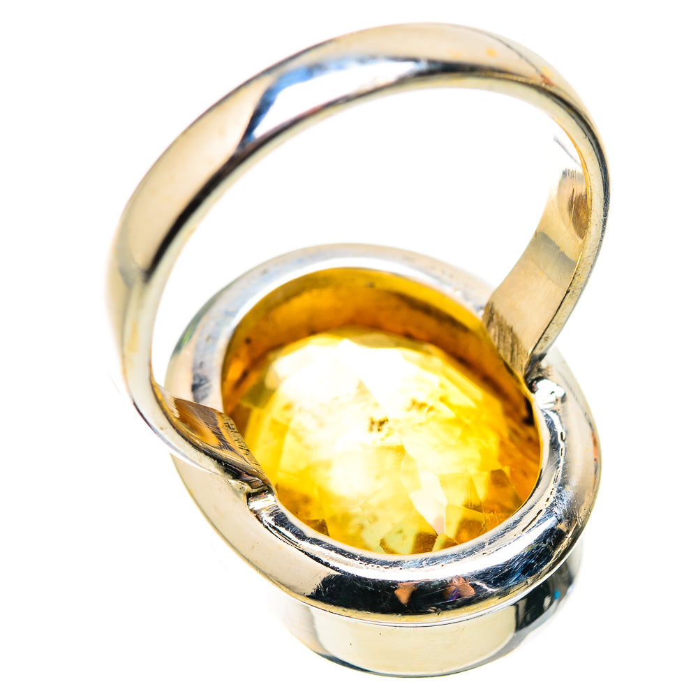 Citrine Ring Size 7.25 (925 Sterling Silver) RING134833