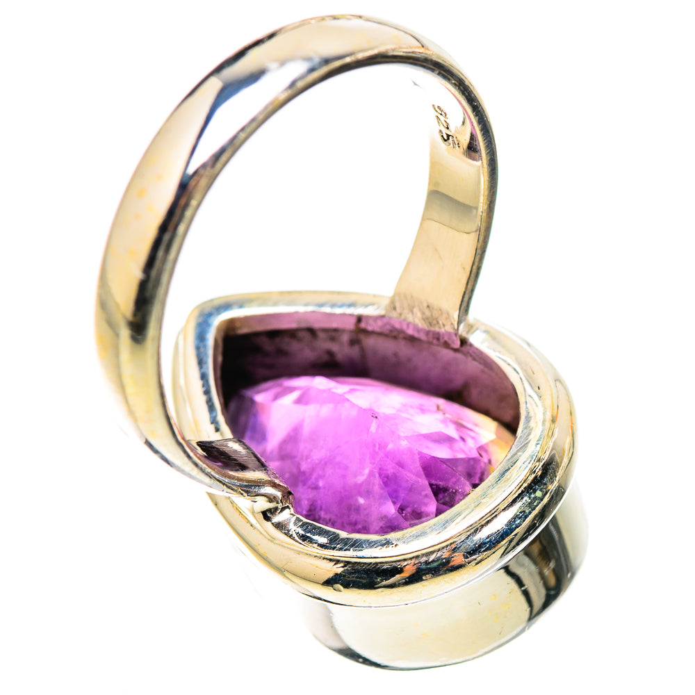 Faceted Amethyst Ring Size 6.25 (925 Sterling Silver) RING135435