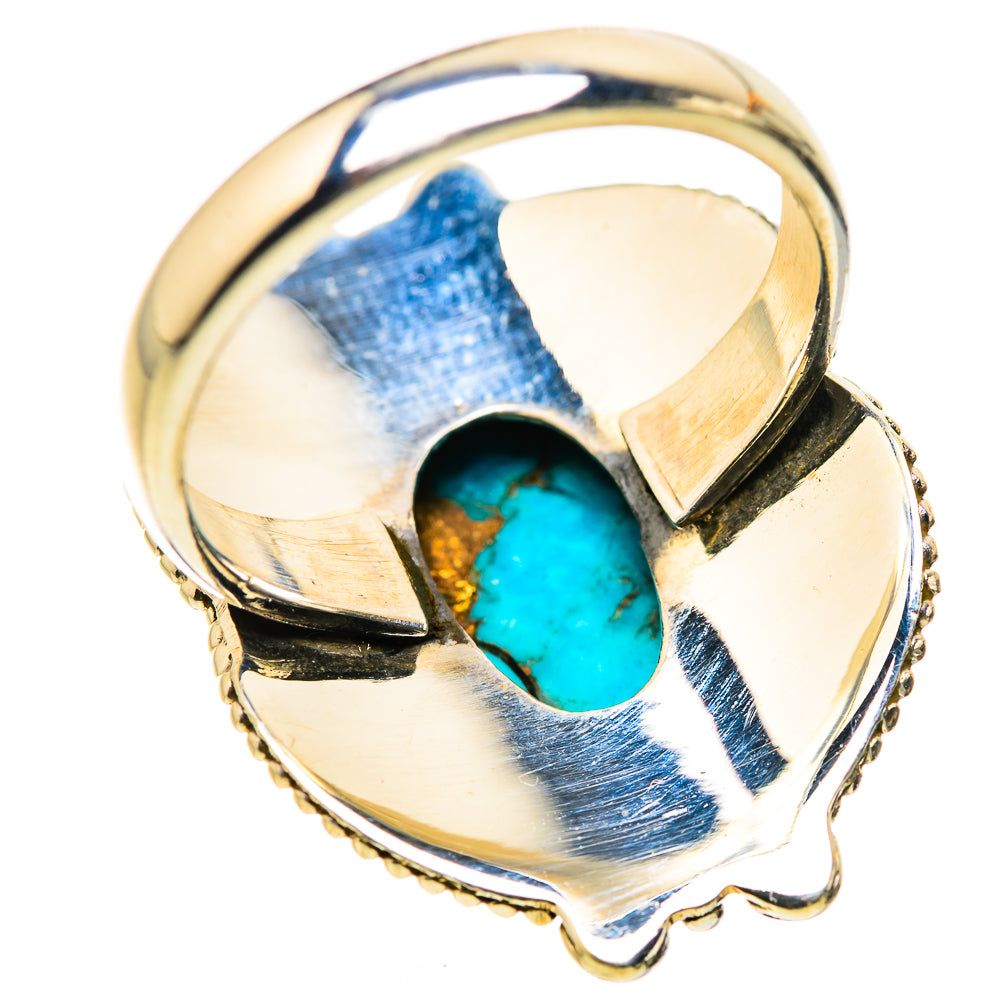 Spiny Oyster Turquoise Ring Size 8 (925 Sterling Silver) RING134685