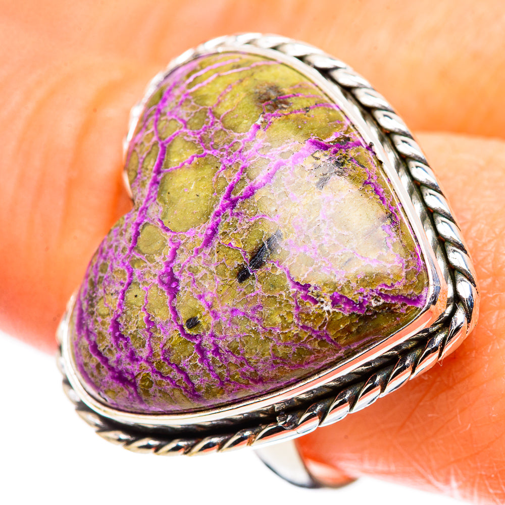 Large Stichtite Ring Size 9 (925 Sterling Silver) RING136124
