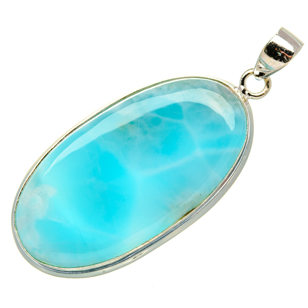 Larimar Pendant 2" (925 Sterling Silver) PD37602