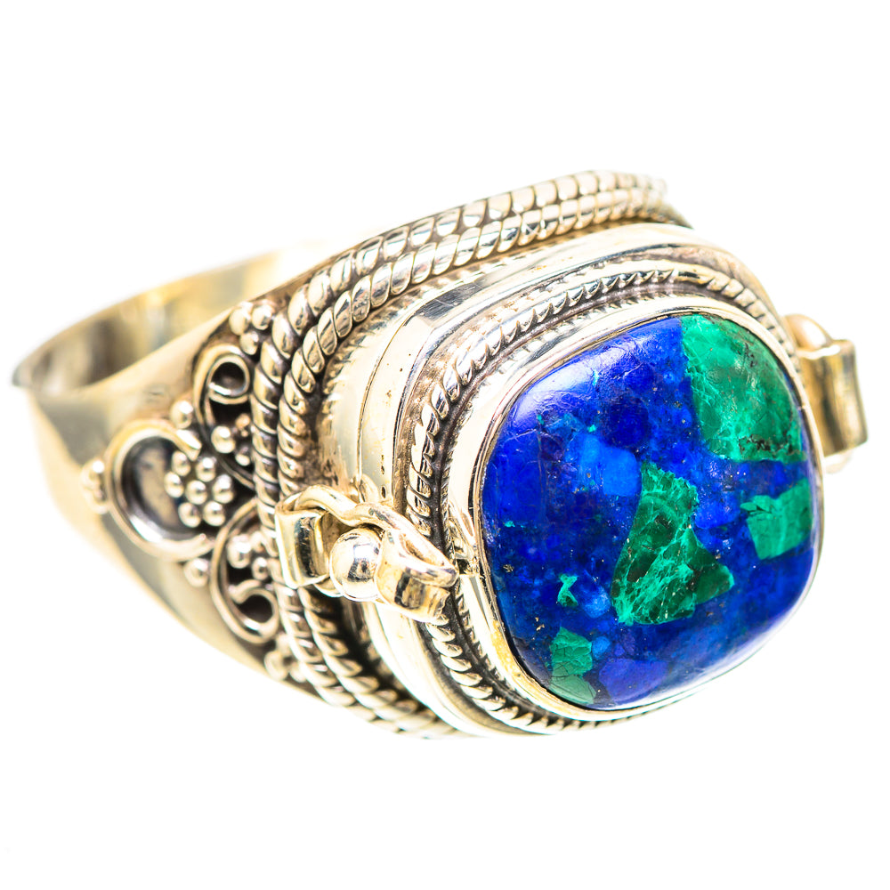 Poison Azurite Ring Size 10.75 (925 Sterling Silver) RING137101