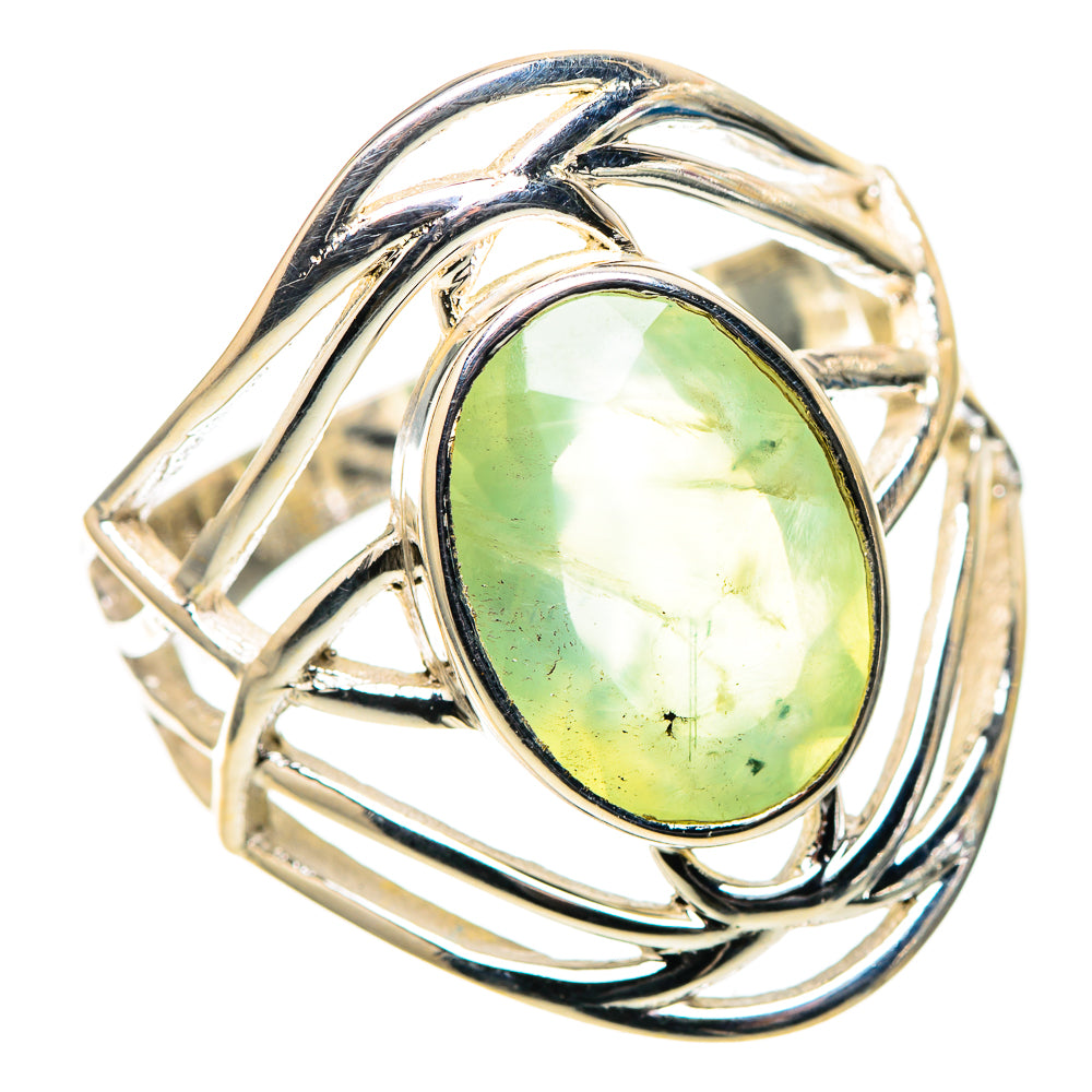 Prehnite 925 Sterling Silver Ring Size 9.75 (925 Sterling Silver) RING137379