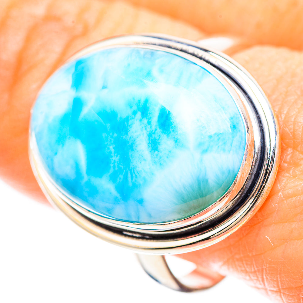 Larimar Ring Size 10.5 (925 Sterling Silver) RING137090
