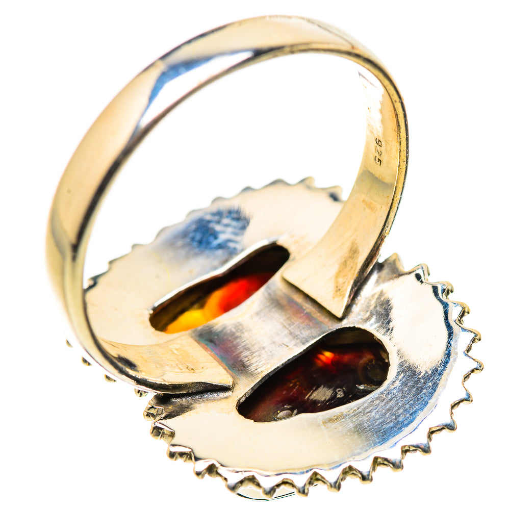 Mexican Fire Agate Ring Size 9.75 (925 Sterling Silver) RING134642